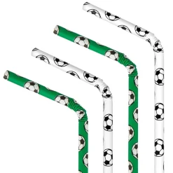 Pappsugrör Fotboll 10-pack