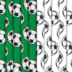 Pappsugrör Fotboll 10-pack