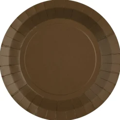 Papptallrikar 22,5 cm - Bruna 10-pack