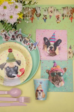 Party Dog Pappmuggar 6-pack