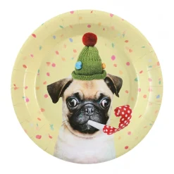 Party Dog Tallrikar 6-pack