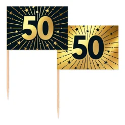 Party Picks 50 år 50-pack