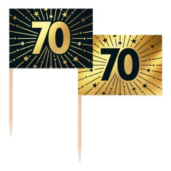 Party Picks 70 år 50-pack