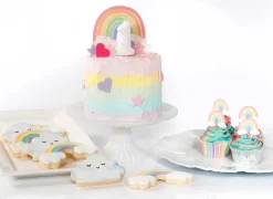 Pastell Rainbow - Muffinsformar 75-pack