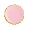 Pastellrosa - Assietter 6-pack