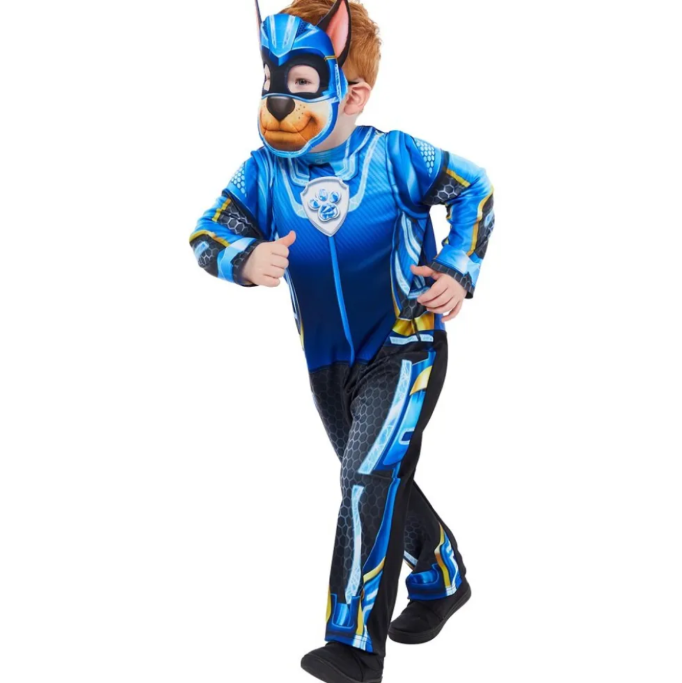Paw Patrol Chase GID Maskeraddräkt 3-6 år