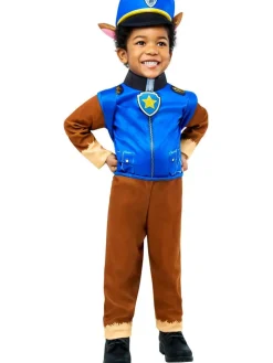 Paw Patrol Chase Maskeraddräkt Deluxe 3-4 år