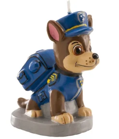 Paw Patrol - Chase Tårtljus 3D