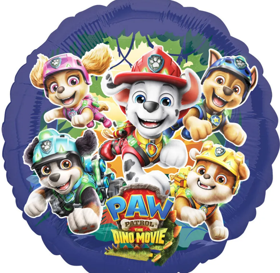 Paw Patrol Dino Movie Folieballong 45 cm