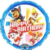 Paw Patrol - Folieballong Happy Birthday 46 cm