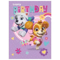 Paw Patrol Skye & Everest Födelsedagskort