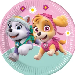 Paw Patrol Skye & Everest - Tallrikar 8-pack