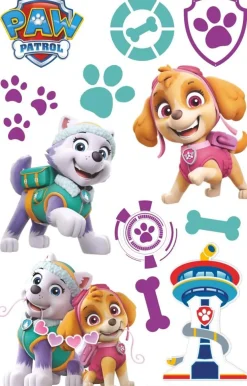 Paw Patrol Skye & Everest Väggdekaler