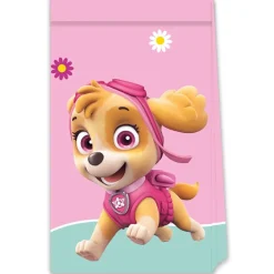 Paw Patrol Skye - Kalaspåsar av papper 4-pack