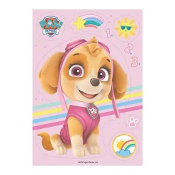 Paw Patrol Skye - Tårtdekorationer Oblat