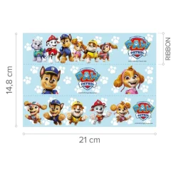 Paw Patrol Tårtdekorband Sockerpasta