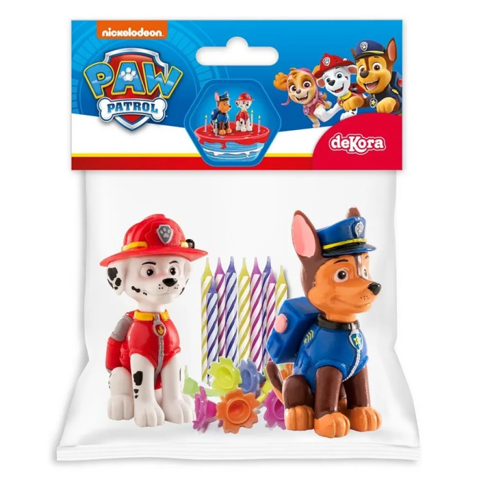 Paw Patrol Tårtfigurer & Tårtljus
