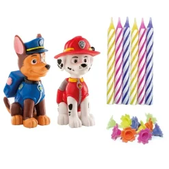 Paw Patrol Tårtfigurer & Tårtljus