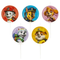 Paw Patrol - Tårtljus picks 5-pack