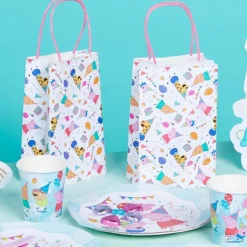 Peppa Pig Birthday - Kalaspåsar av papper 8-pack