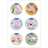 Peppa Pig Muffinsbilder Sugarpaste 6-pack