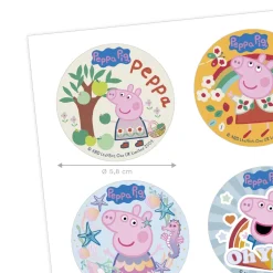 Peppa Pig Muffinsbilder Sugarpaste 6-pack
