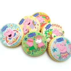 Peppa Pig Muffinsbilder Sugarpaste 6-pack