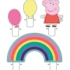 Peppa Pig Party - Tårtljus 4-pack