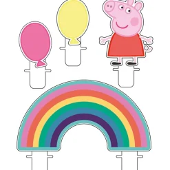 Peppa Pig Party - Tårtljus 4-pack