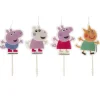 Peppa Pig - Tårtljus Picks 4-pack