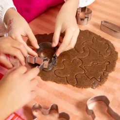 Pepparkaksformar av stål 6-pack