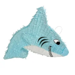 Pinata Ljusblå Haj 56 cm