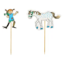 Pippi Långstrump - Cake Toppers 10-pack