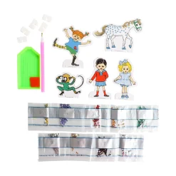 Pippi Långstrump Diamond Painting Set