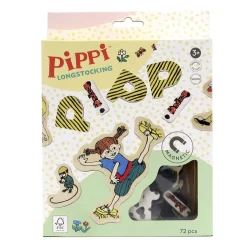 Pippi Långstrump Magnetbokstäver