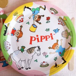 Pippi Långstrump - Tallrikar 8-pack