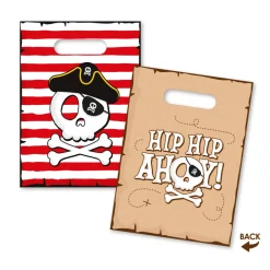 Pirate Hip Hip Ahoy Kalaspåsar 6-pack