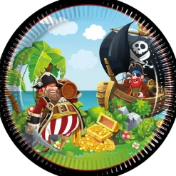 Pirates Island - Tallrikar 8-pack
