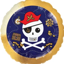Pirates Map - Folieballong 43 cm