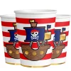 Pirates Map - Pappmuggar 8-pack