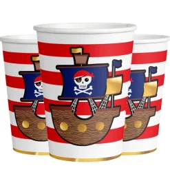 Pirates Map - Pappmuggar 8-pack