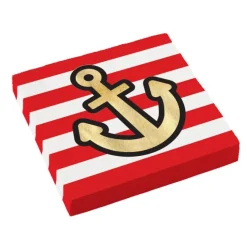 Pirates Map - Servetter 16-pack