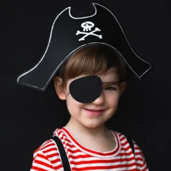 Pirates Party Hatt och Ögonlapp