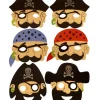 Piratmasker av mjukt foam (styckvis)