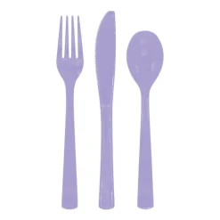 Plastbestick Ljuslila 18-pack