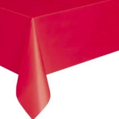Plastduk - Röd 137x274 cm