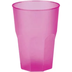 Plastglas Rosa 42 cl 6-pack