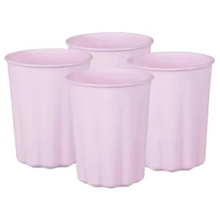 Plastmuggar, Pastellila 220 ml 4-pack