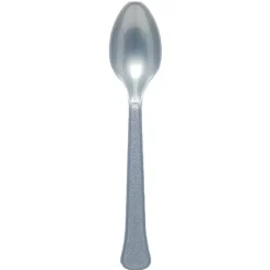 Plastskedar Silver 24-pack