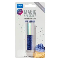 PME Ätbara Glitterflingor, blå
